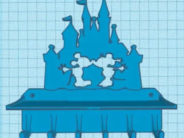 Disney Key Racks with Shelf