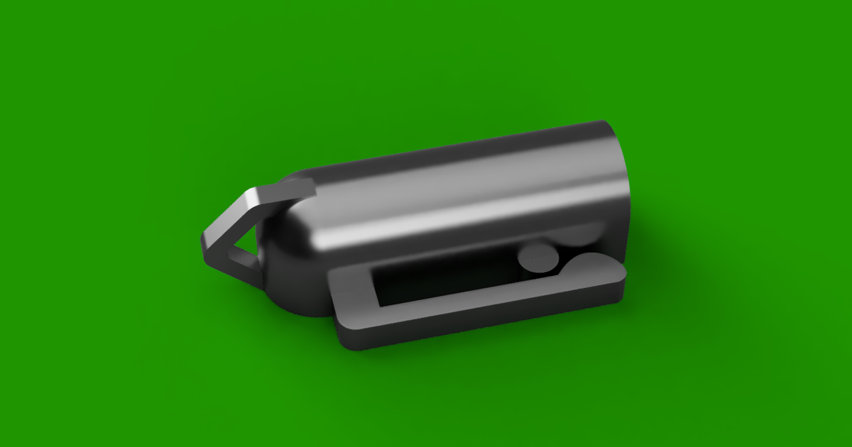 Keychain Sharpie Cap by Spool Designs Download free STL model