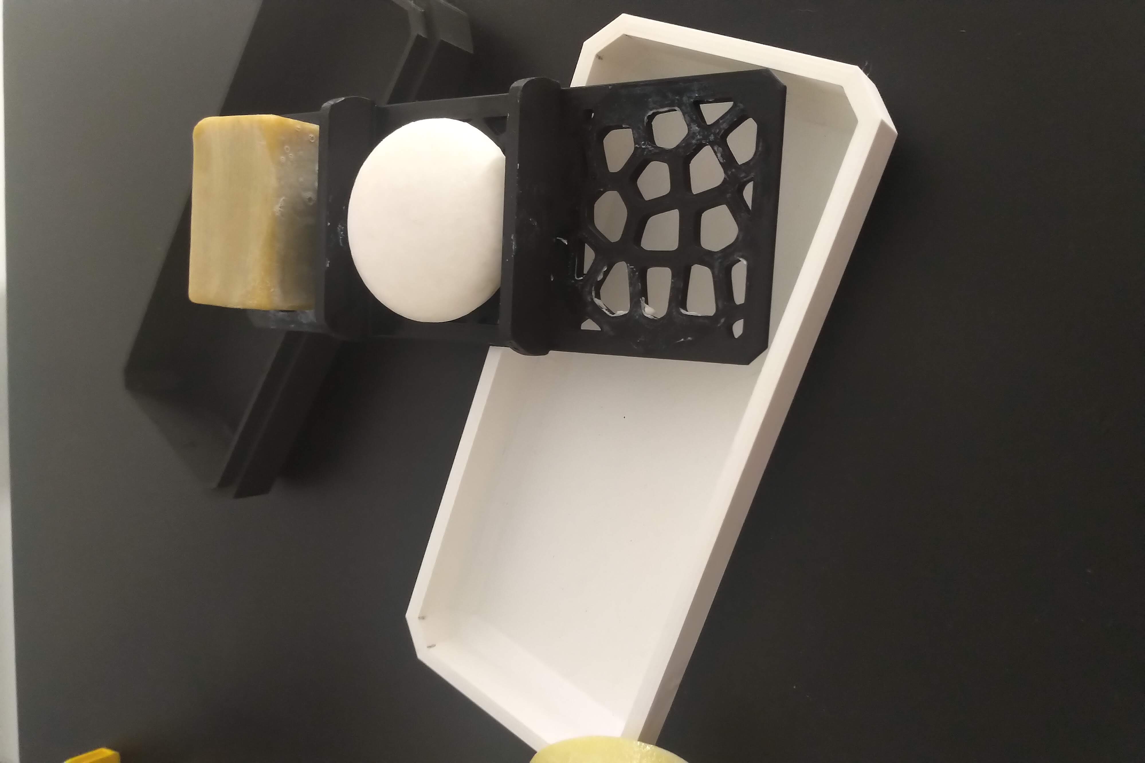Miniatura 2 do modelo 3D Soap case (for 3 bars)
