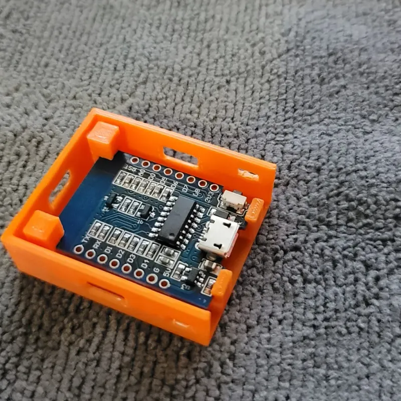 Wemos D1 Mini ESP8266 Case by seraphx2, Download free STL model