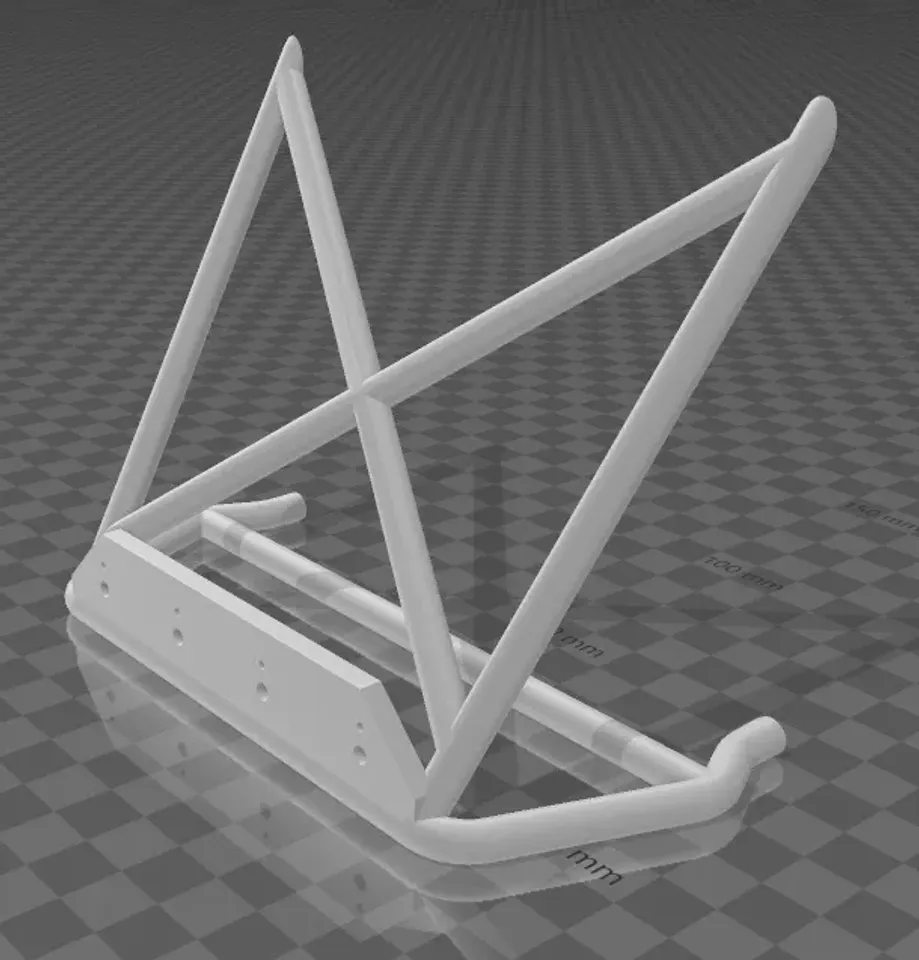 Traxxas TRX4 Sport Roll Bar by Charlee78 | Download free STL model ...