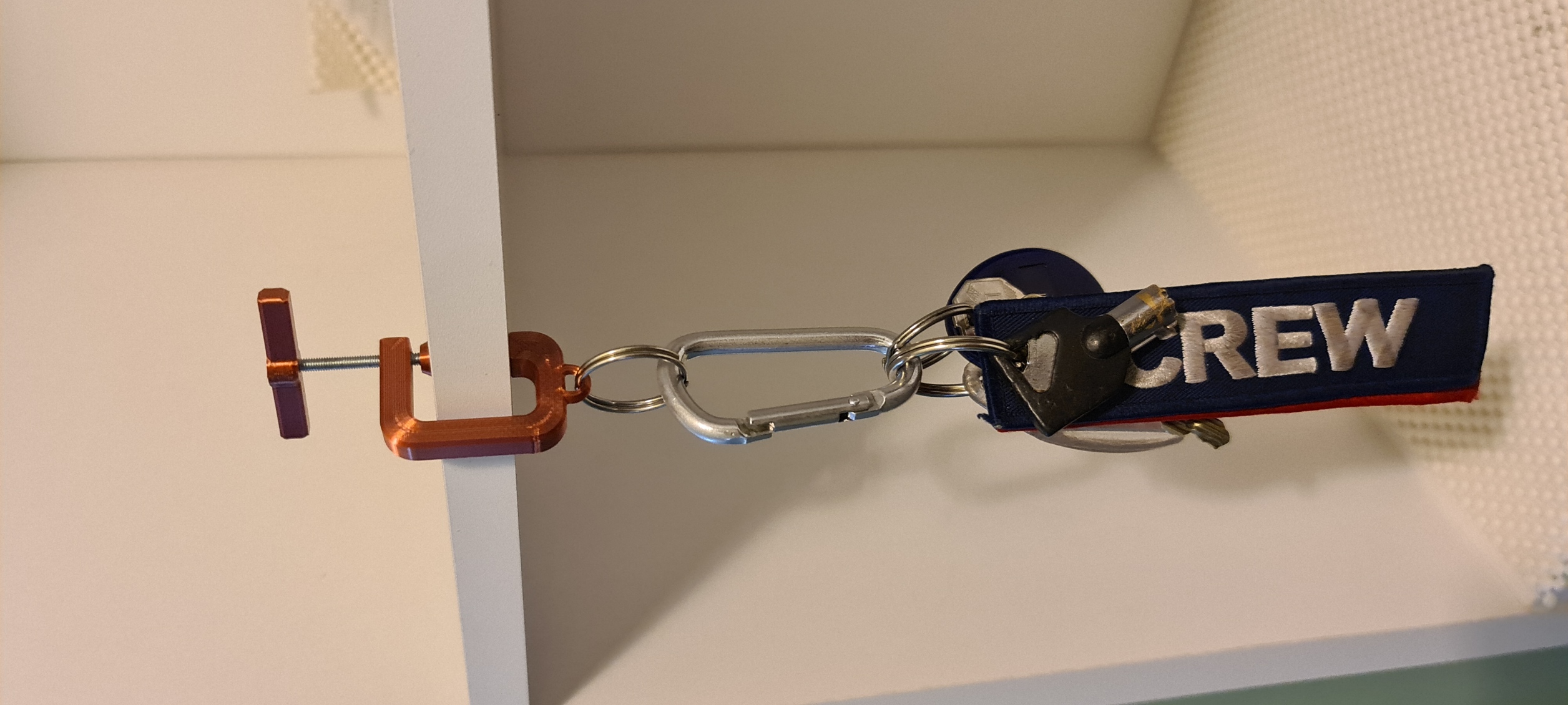 Keychain CClamp by Whisky Lima Download free STL model