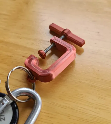 Keychain C-Clamp