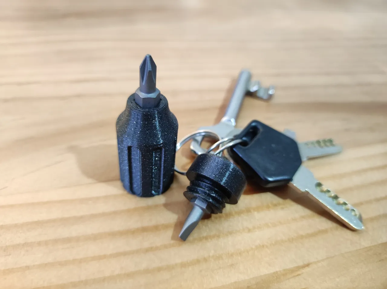 Mini Screwdriver Keychain by Martin Rigatoni, Download free STL model