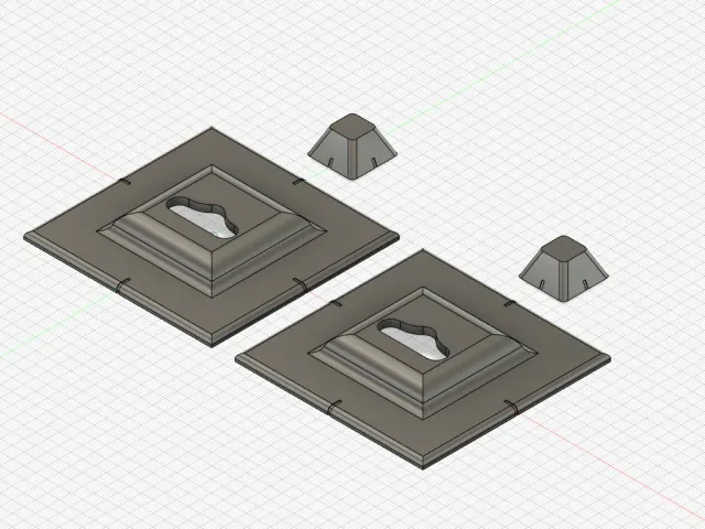 Frameless Picture Hanger Set