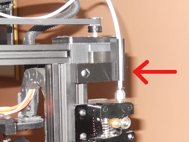 TronXY X5SA PTFE Tube Guide (Version 2)