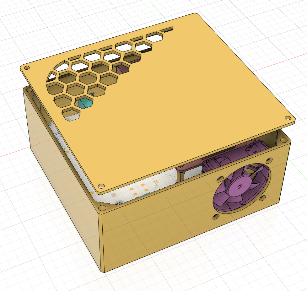 Raspberry Pi 4 with x825 Case