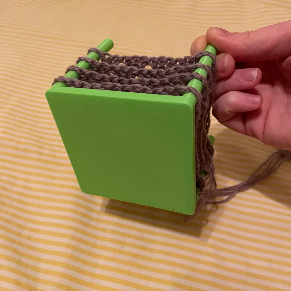 STL file Crochet blocking board granny square yarn 🟪・3D print object to  download・Cults