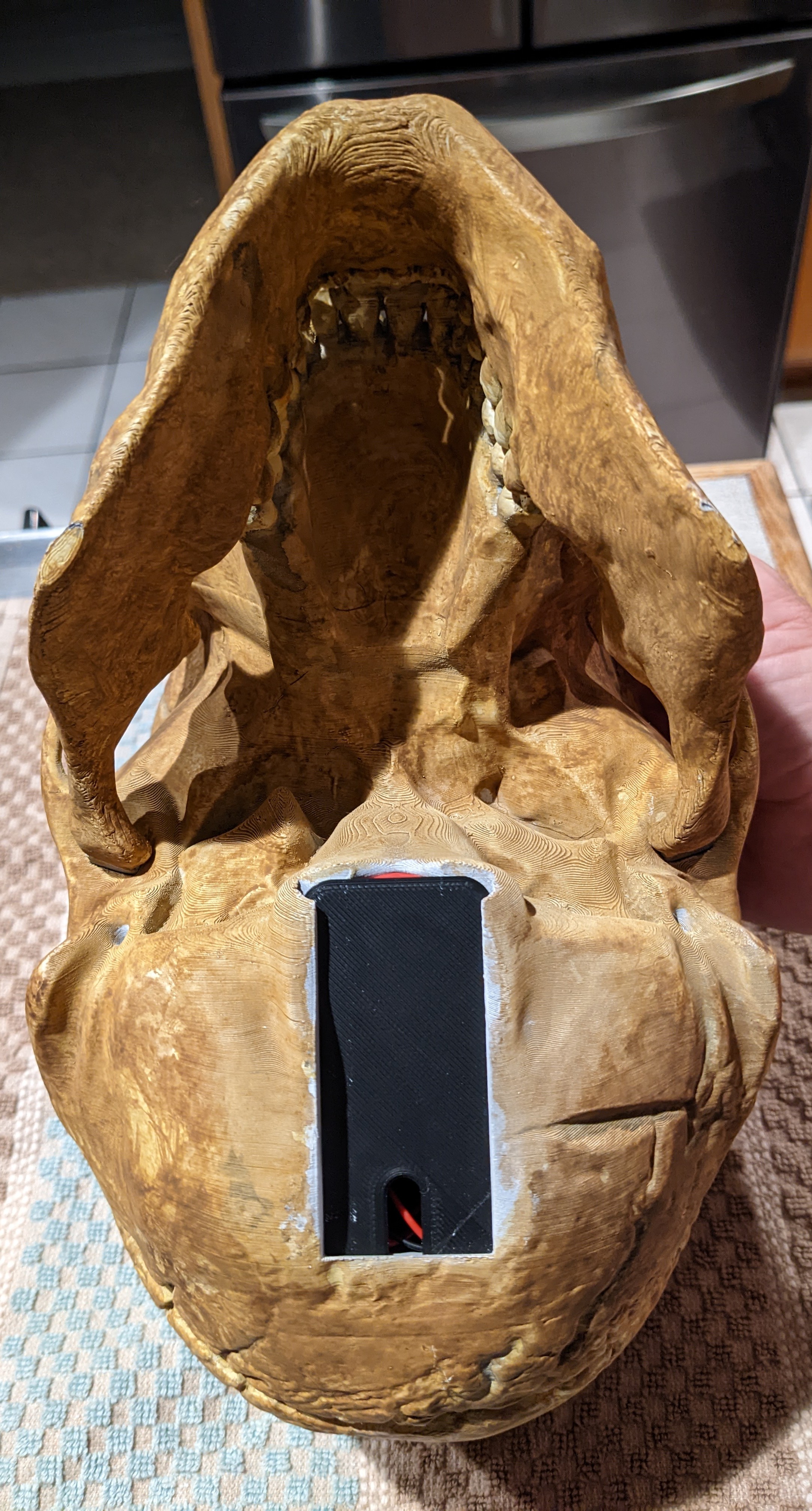 Lighted large Human Skull — miniatura 4