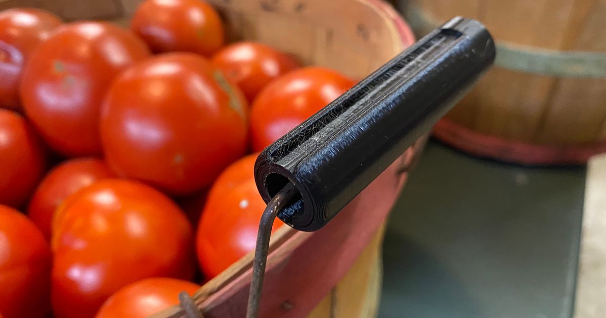 Bushel Basket Handles by ericsnis Download free STL model