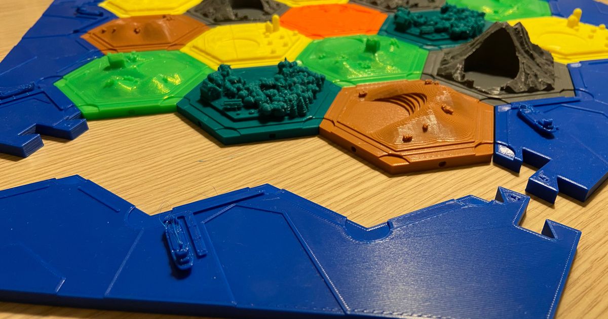 Catan borders 5mm by LordDeno | Download free STL model | Printables.com