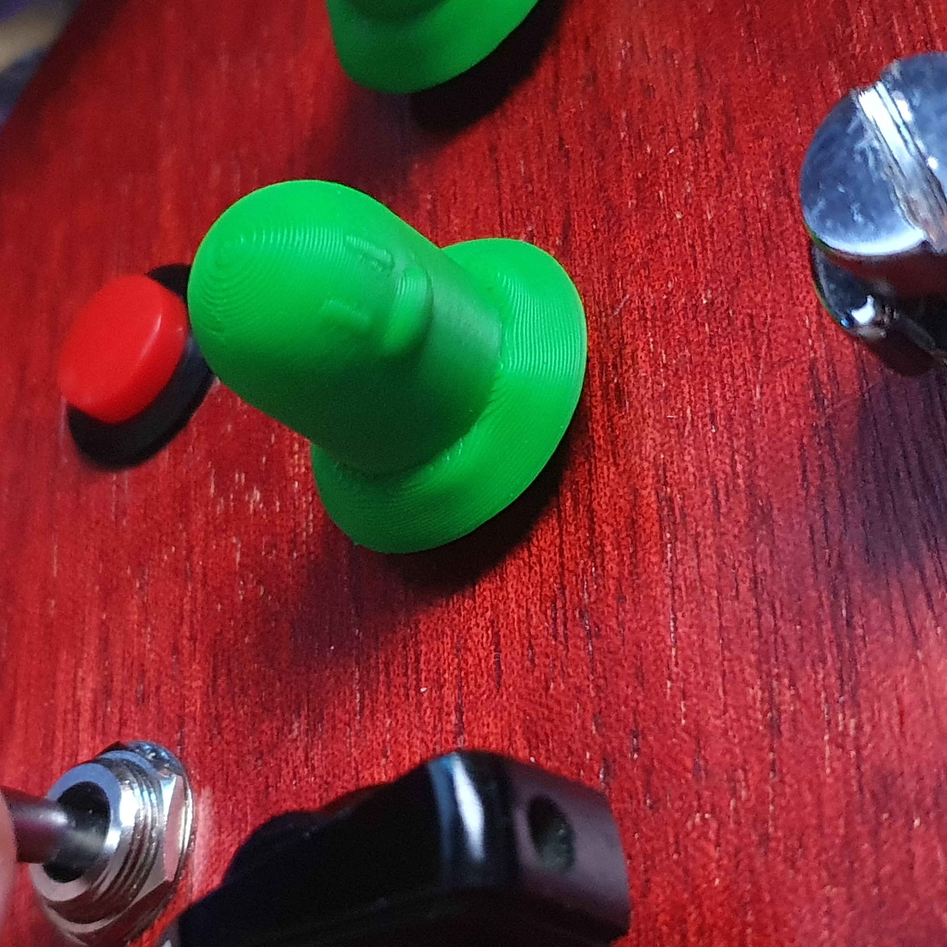 Diglett Guitar knob by Barrington Download free STL model