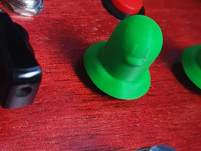 Diglett Guitar knob