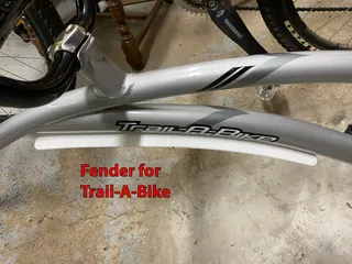 Bike fender for Adams Trail-A-Bike