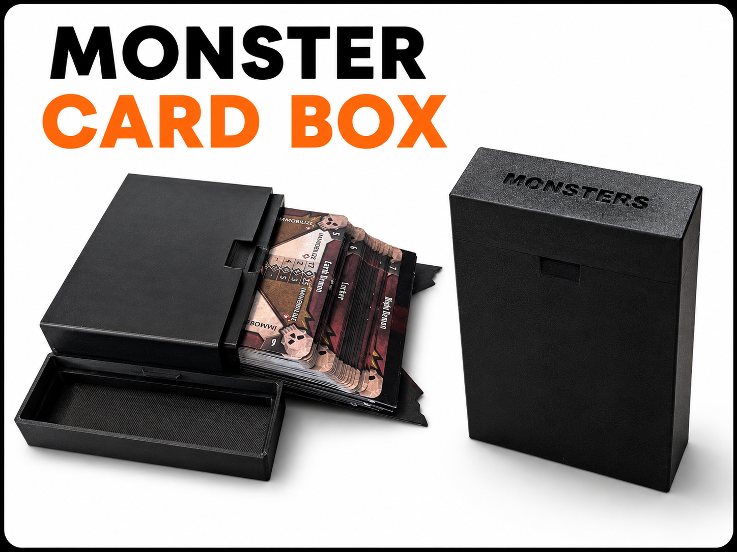 Gloomhaven Monster Stats box Storage