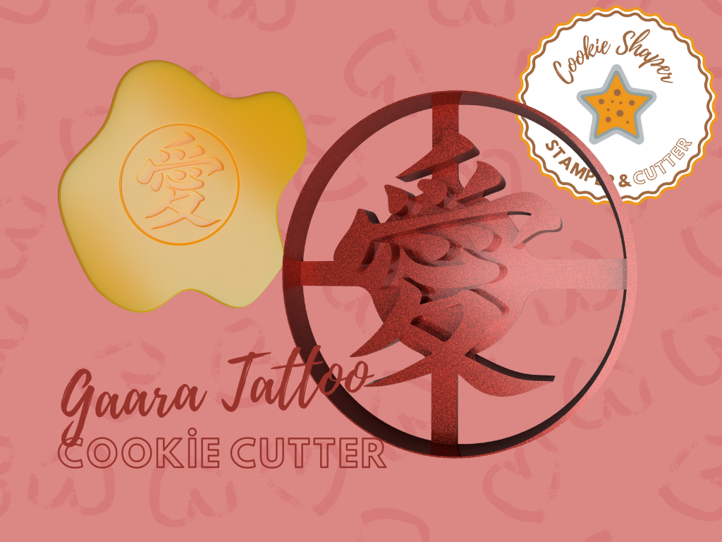 Gaara Tattoo Cookie Cutter Love Tattoo