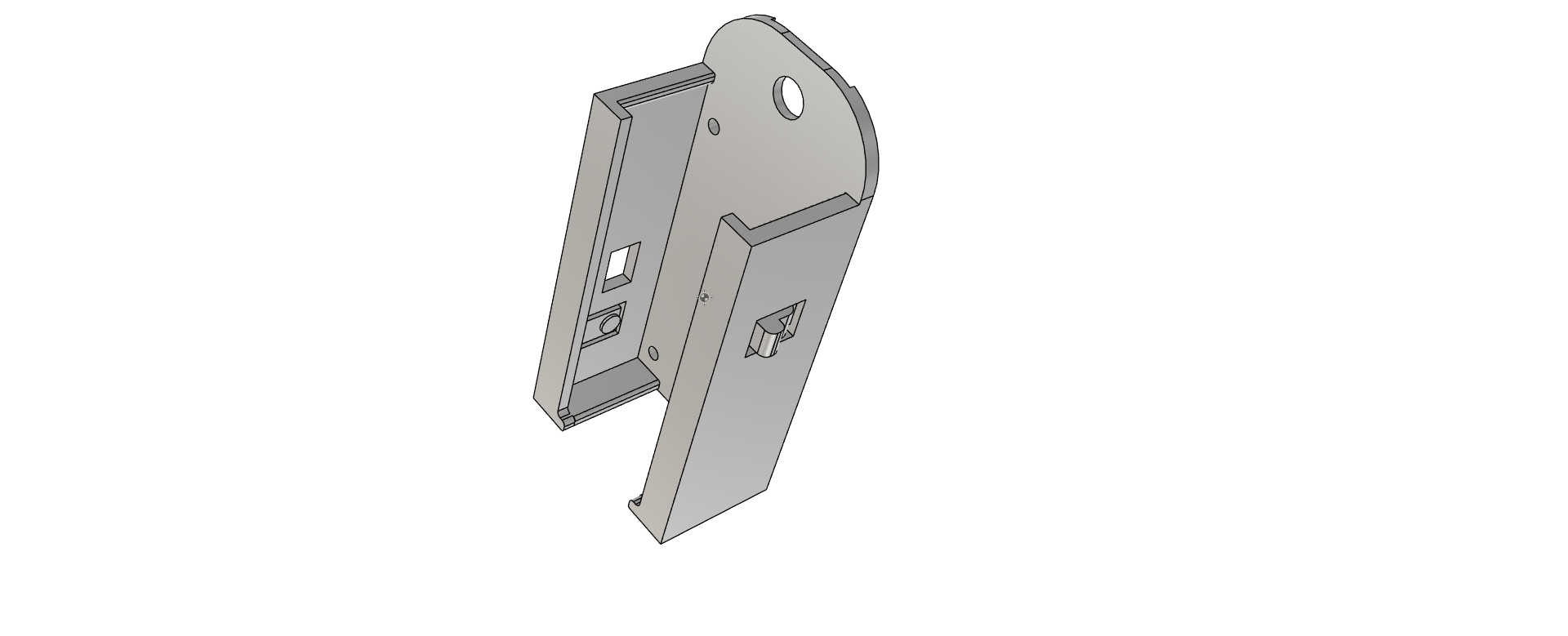 Miniatura 2 do modelo 3D m5stickC Case chaveiro