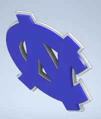 Mlb New York Mets Keychan Logo Printable - 3D Print Model by danyelon