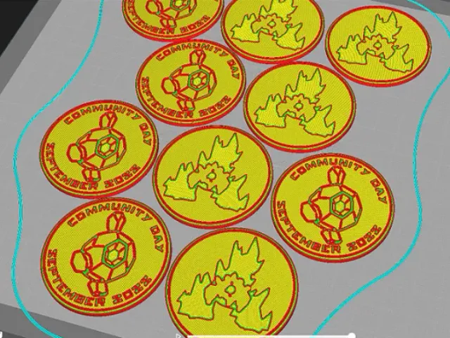 Pokemon Go Community Day #58 coin - Roggenrola