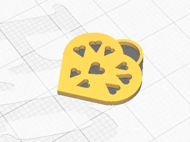 Cute Heart hearts earring