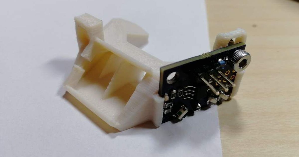 Mini Differential IR holder for prusa i3 mk3 by bbandi | Download free ...