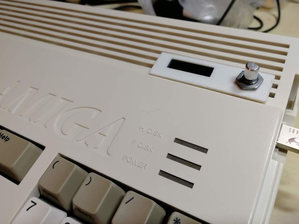 Amiga Gotek OLED with rotary encoder