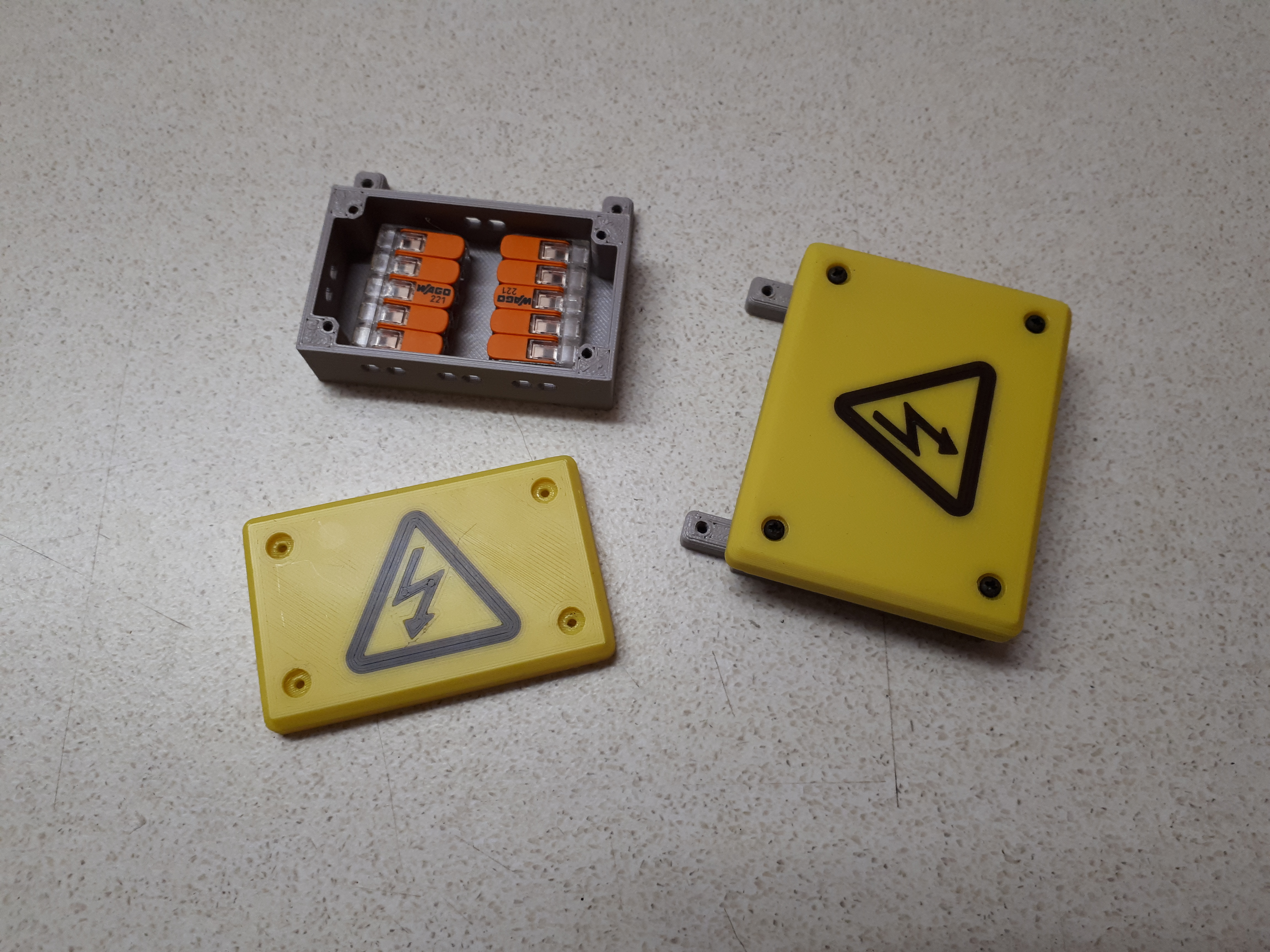 Junction box for garden railway