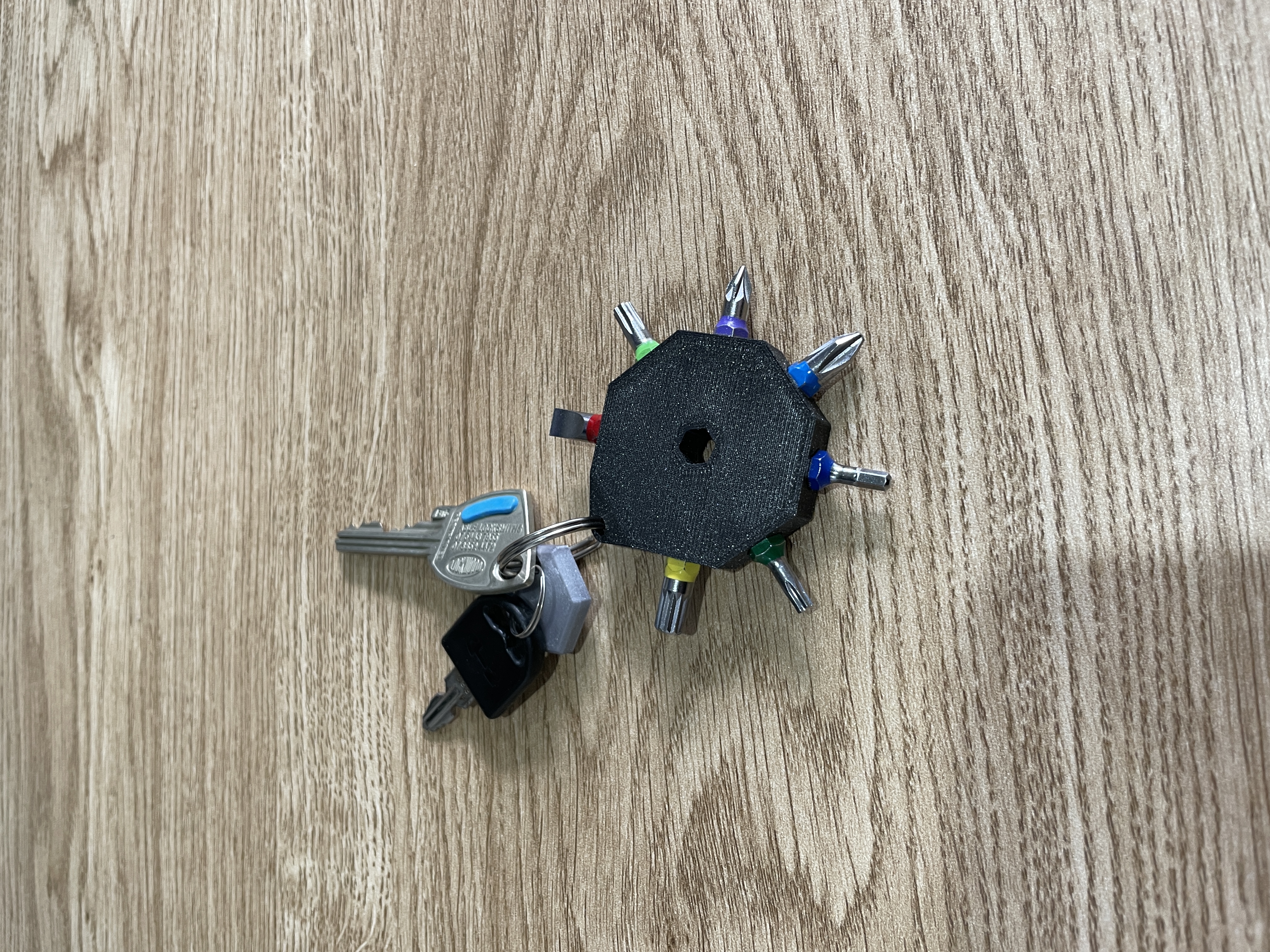 Multibit Screwdriver Keychain