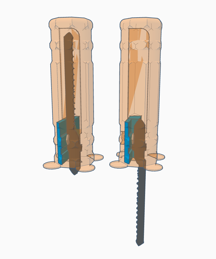 Jigsaw blade handle by AHoward Download free STL model