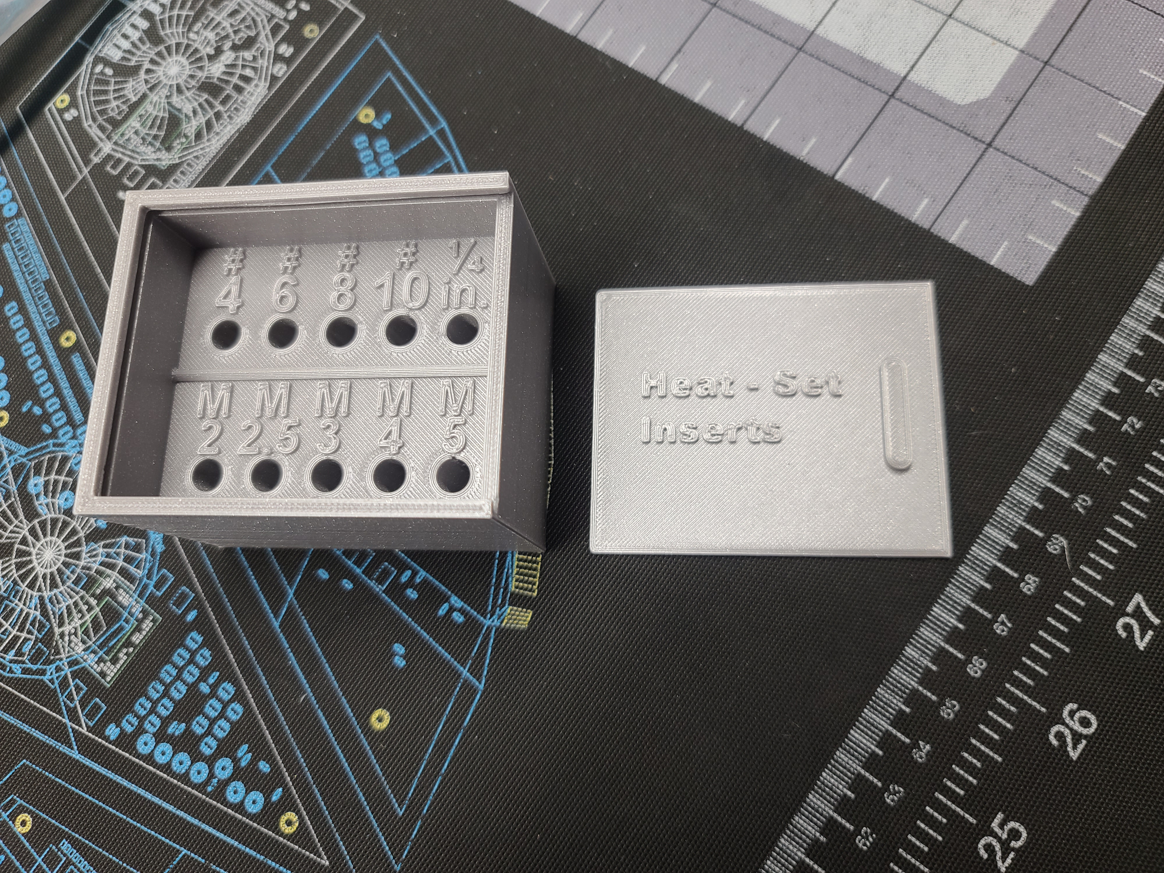 Miniatura 7 do modelo 3D Heat Set Threaded Insert Tool Case