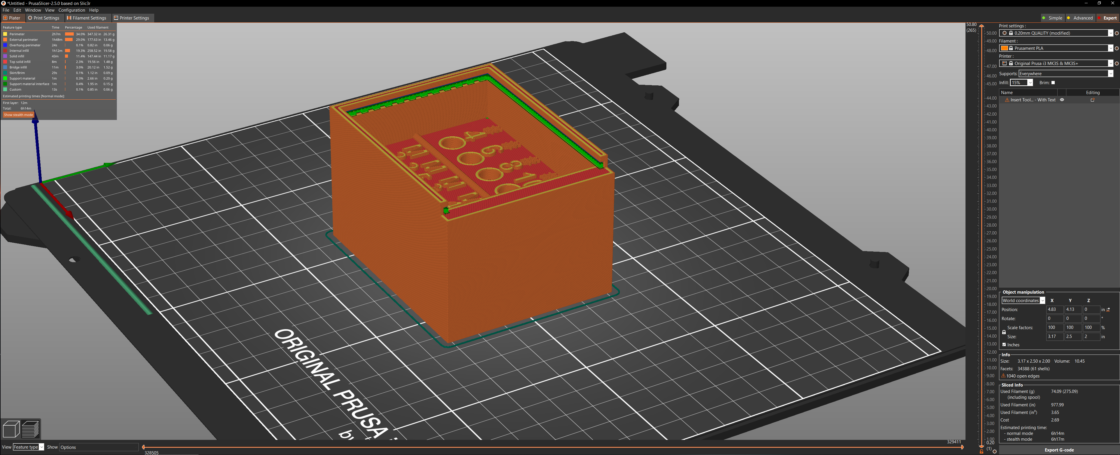 Miniatura 9 do modelo 3D Heat Set Threaded Insert Tool Case