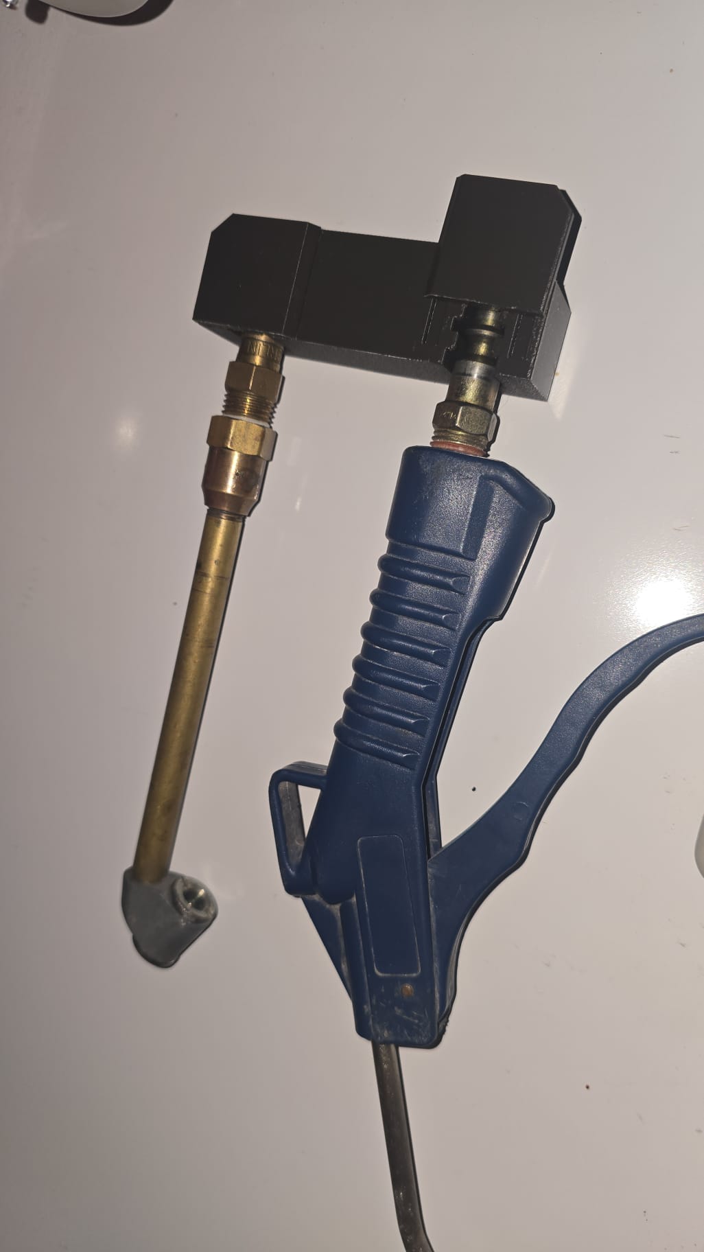 Magnetic Air Tool Holder with PIP Sliding Doors 3D model