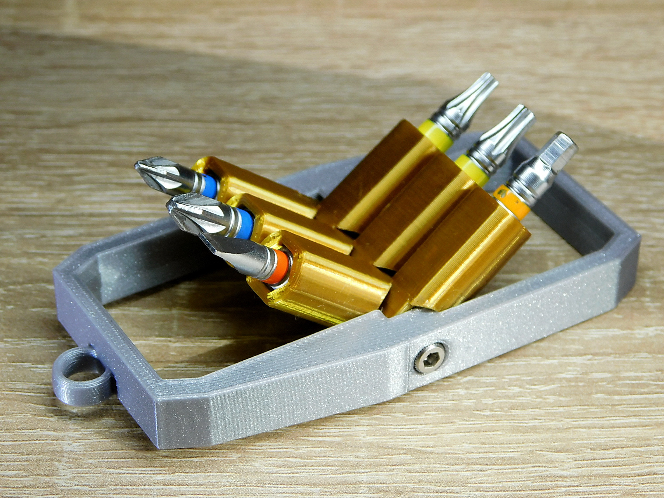 Keychain bit holder by Thorin Oakenshield Download free STL model