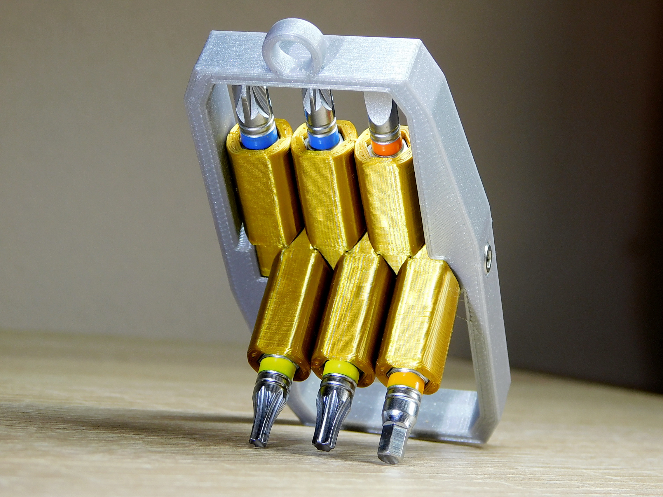 Miniatura 10 do modelo 3D Keychain bit holder