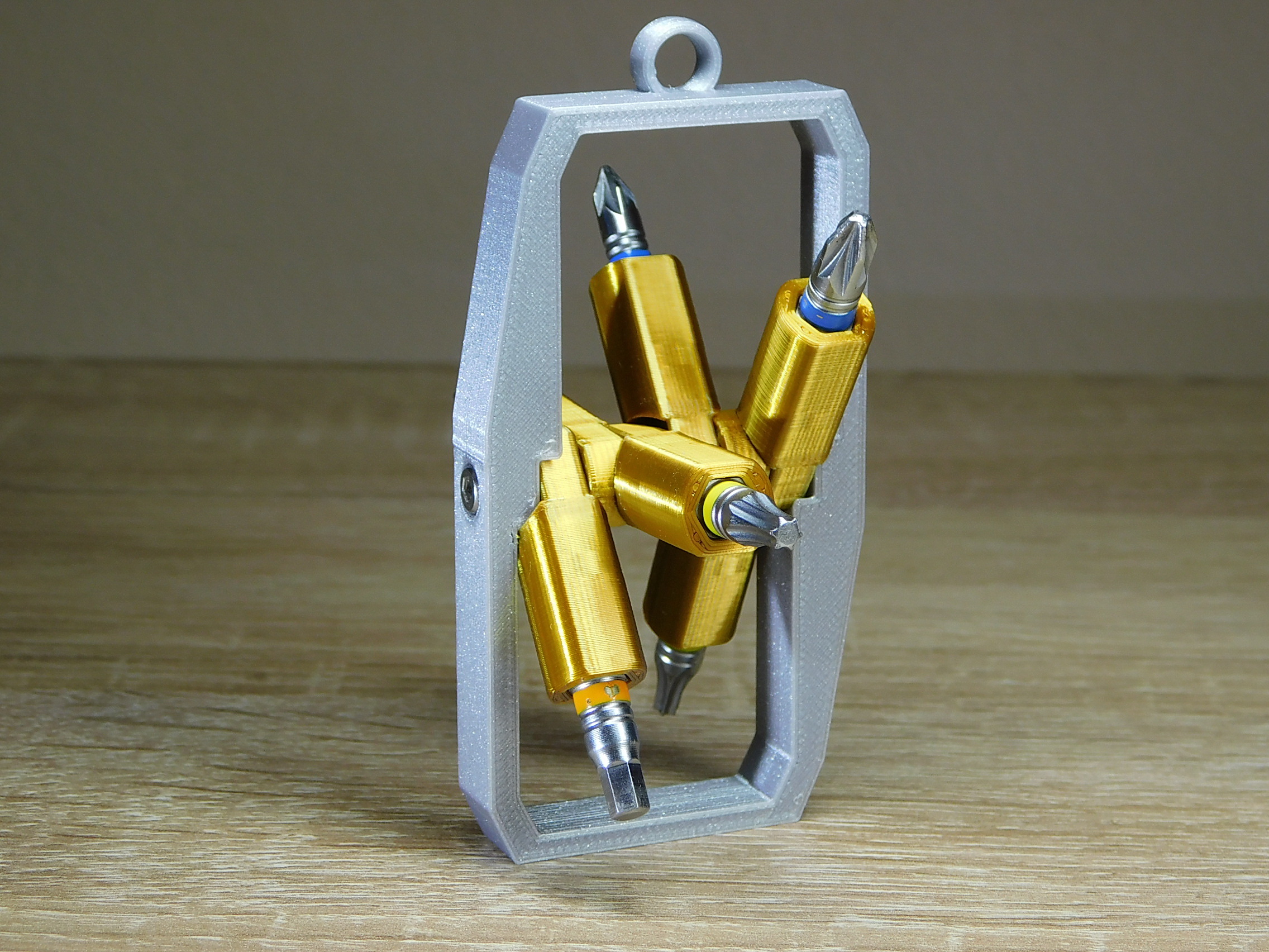 Miniatura 11 do modelo 3D Keychain bit holder