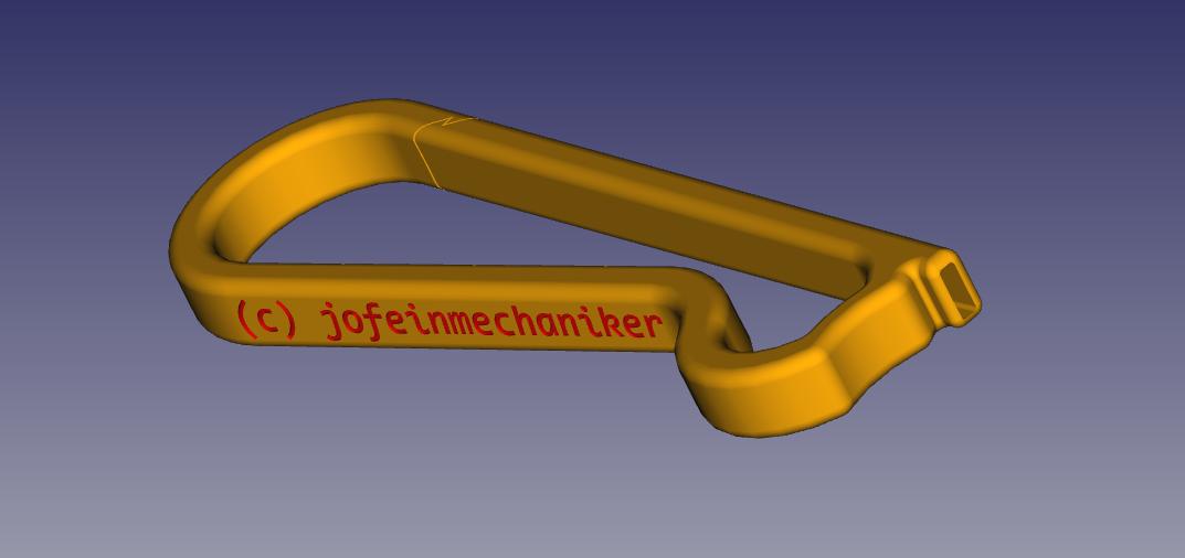 Miniatura 5 do modelo 3D Karabiner-Pfeife