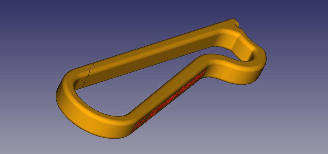 Miniatura 9 do modelo 3D Karabiner-Pfeife