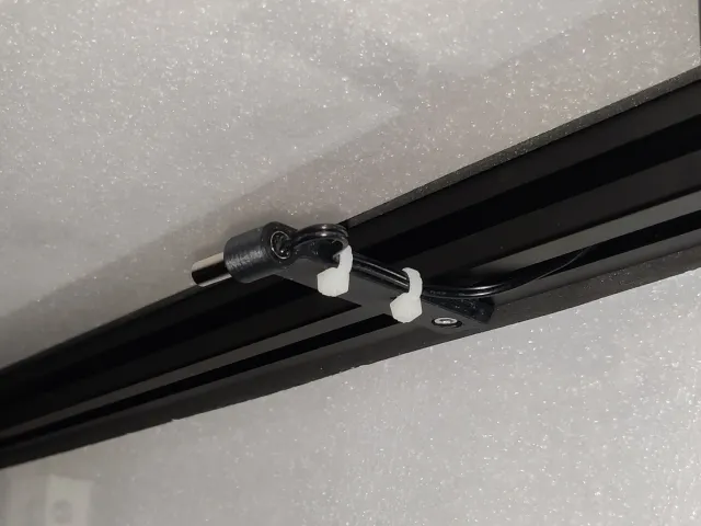Enclosure Thermistor Bracket for 2020 Extrusions