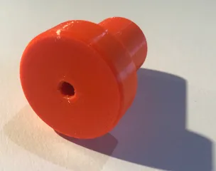 MFT bench dog with hole for M5 screw