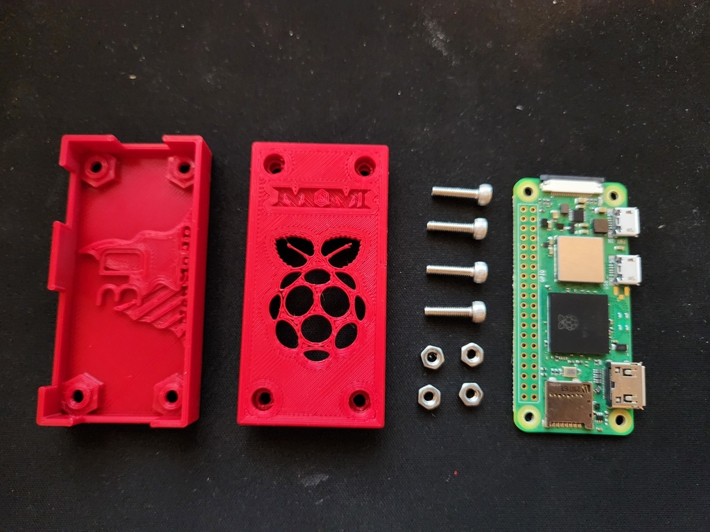 Miniatura 2 do modelo 3D Raspberry pi zero case