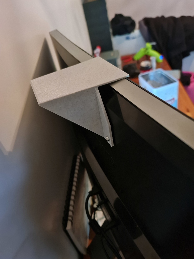 samsung monitor speaker mount 27 in by MattMo3D Download free STL