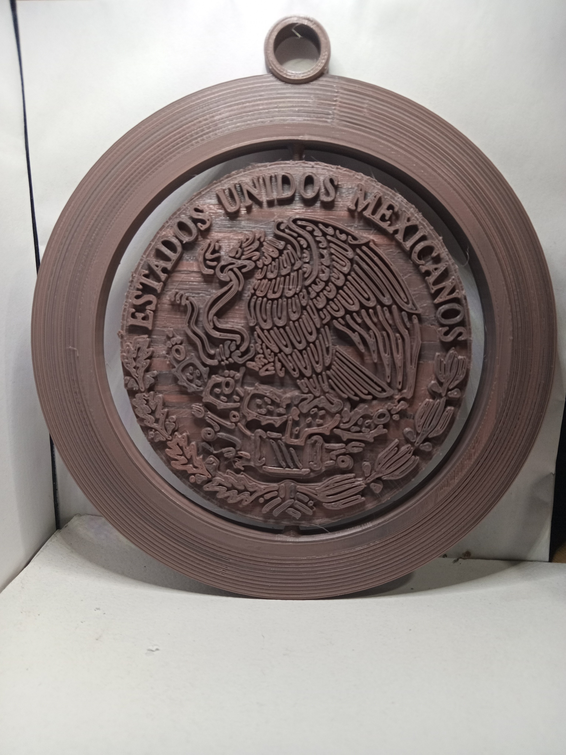 Escudo Nacional Mexicano. (GIRATORIO)