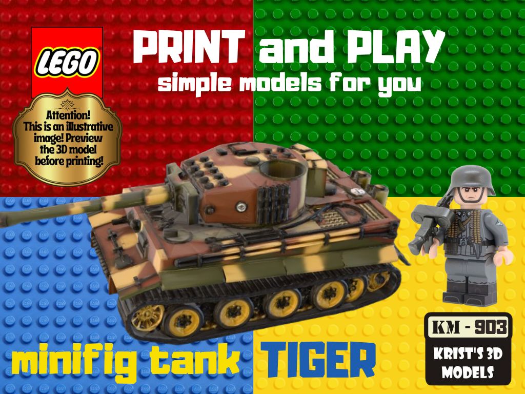 tank for minifig tiger