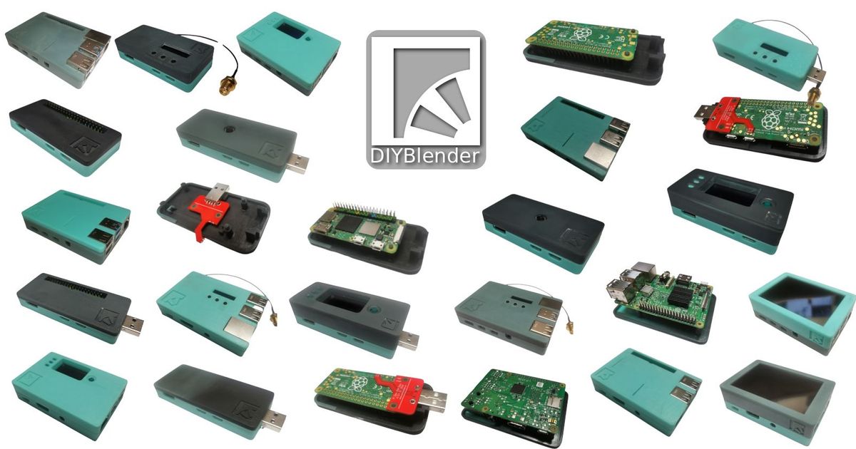 SnapBox Raspberry Pi 3, 4, Zero + USB Dongle - (Resin) by diyblender ...