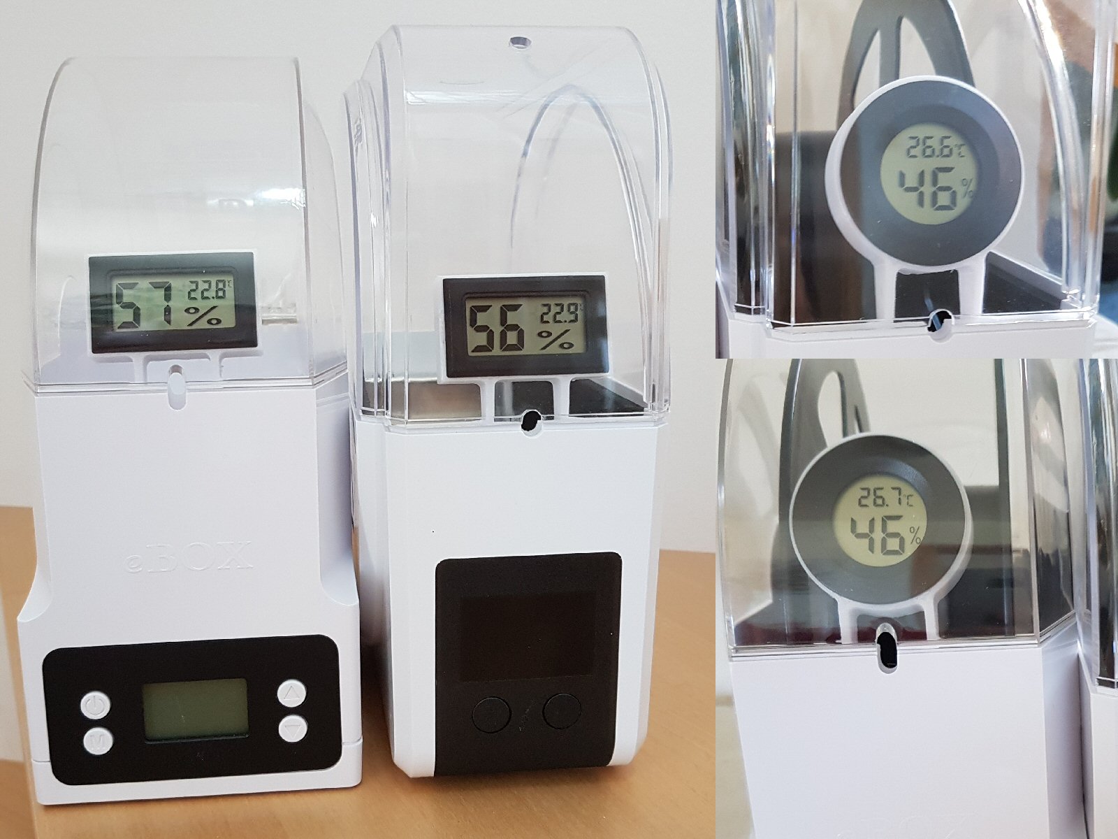 Hygrometer for Filament Dryers (Sunlu S1 and eSun eBox)