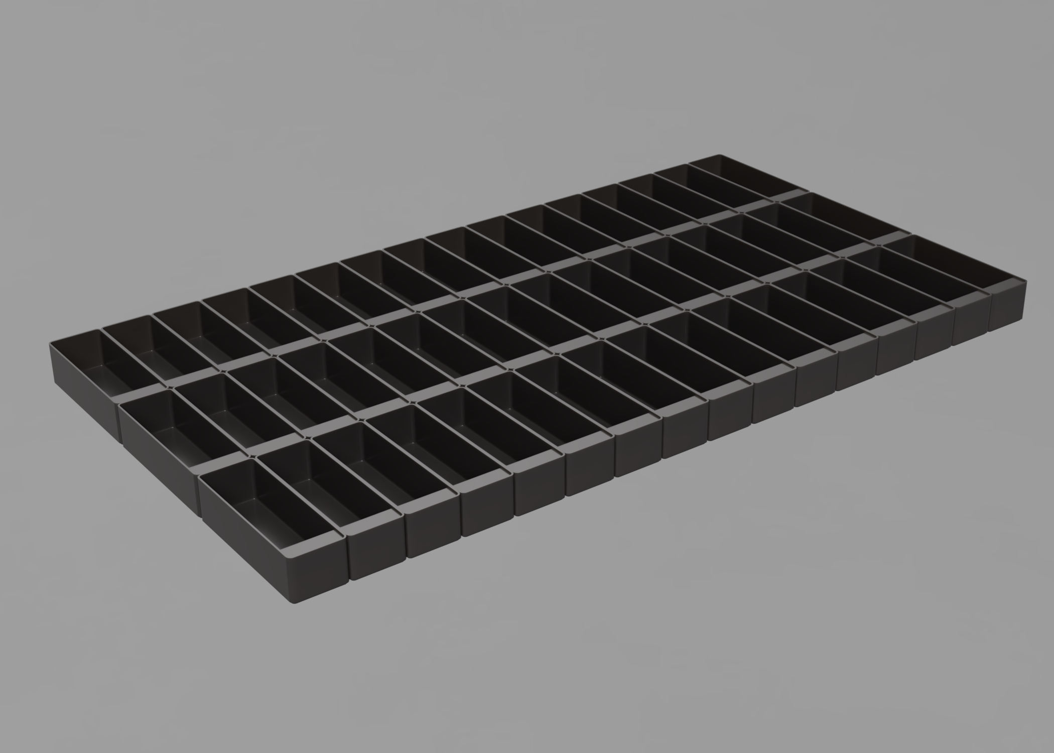 Miniatura 4 do modelo 3D Stacking organizer bin generator