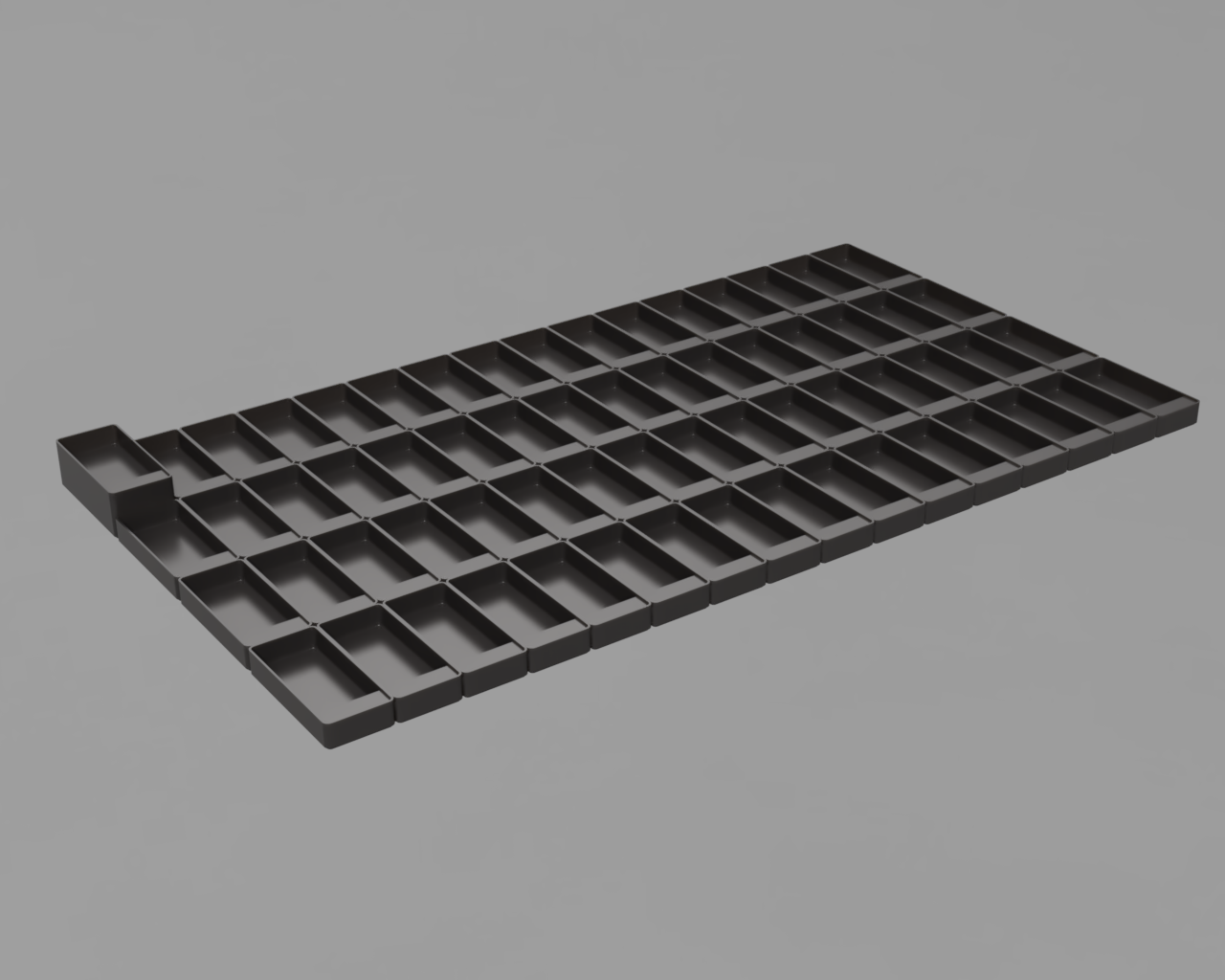 Miniatura 5 do modelo 3D Stacking organizer bin generator