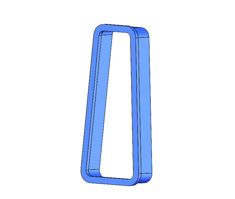 Trapezoid Clay Cutter