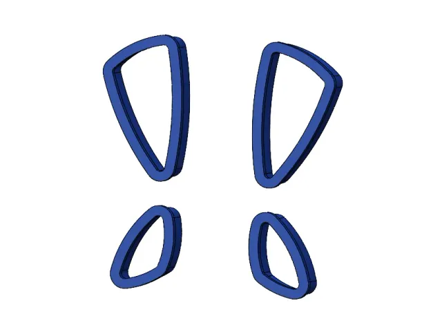 Triangle Clay Cutter