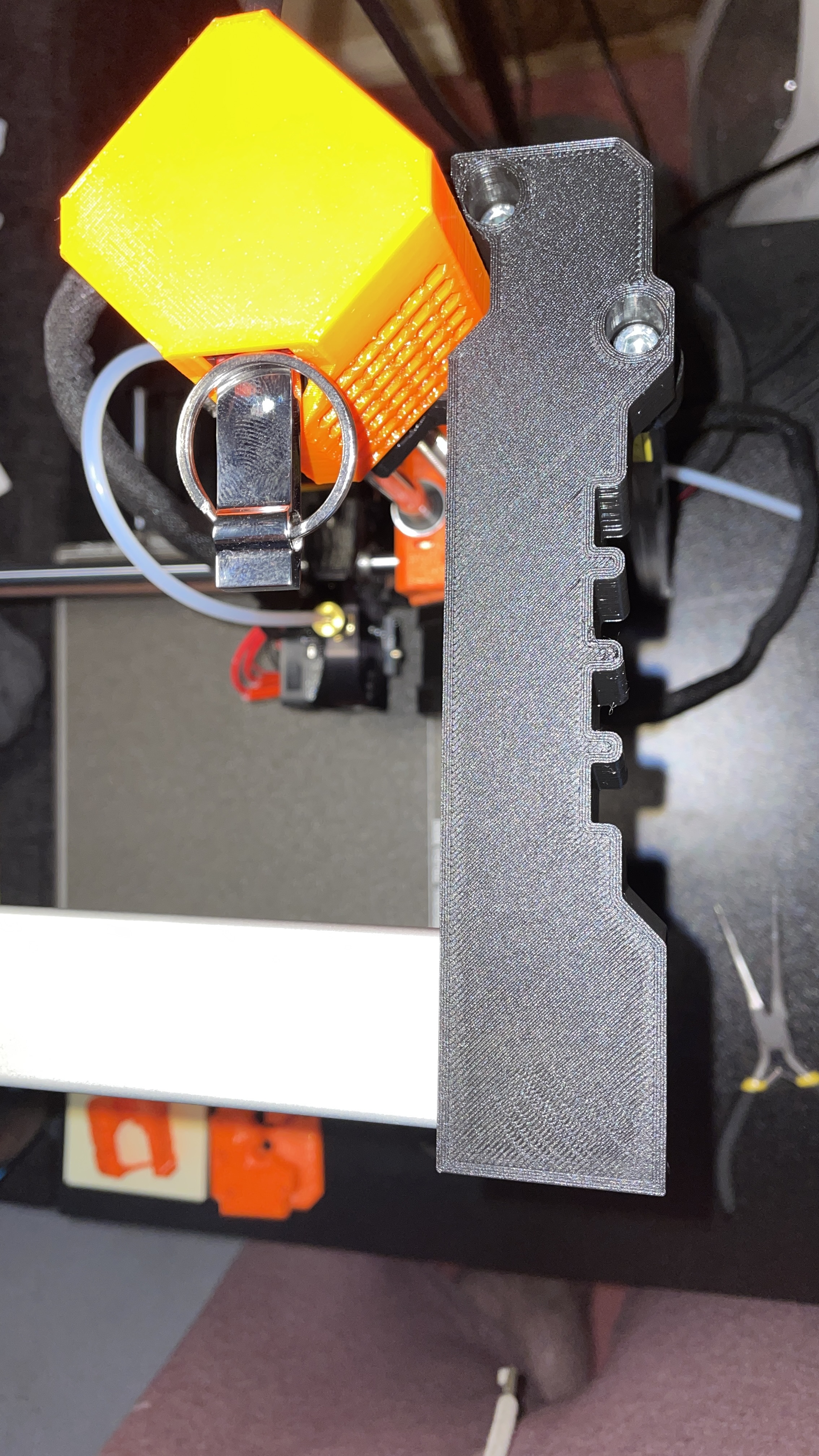 Prusa Mini Light Mount for RT3D’s Z axis USB mod.